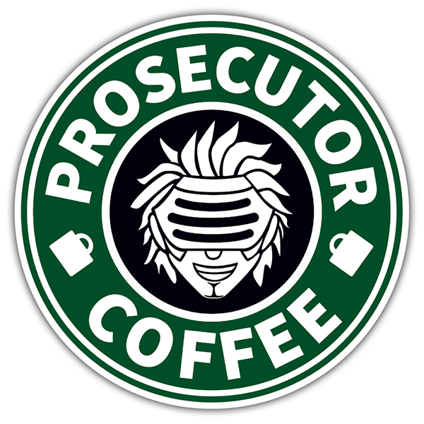 Pegatinas: Prosecutor Coffee