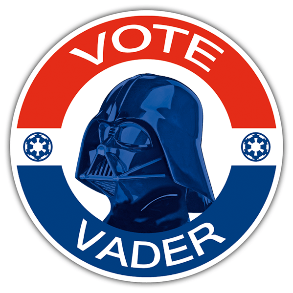 Pegatinas: Vote Vader