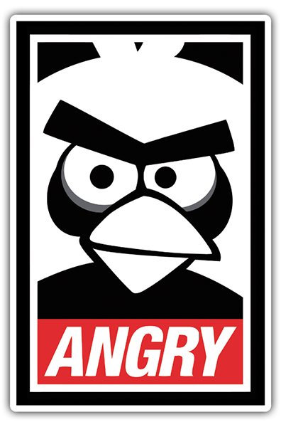 Pegatinas: Angry Birds Obey