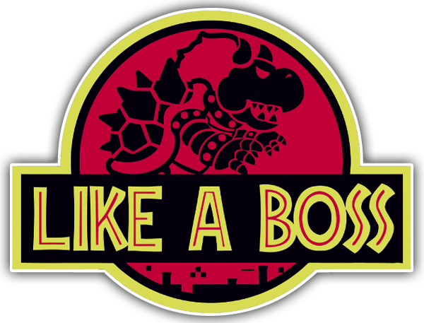 Pegatinas: Bowser Park