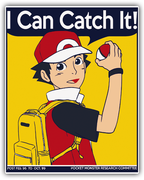 Pegatinas: Ash Ketchum Pokémon