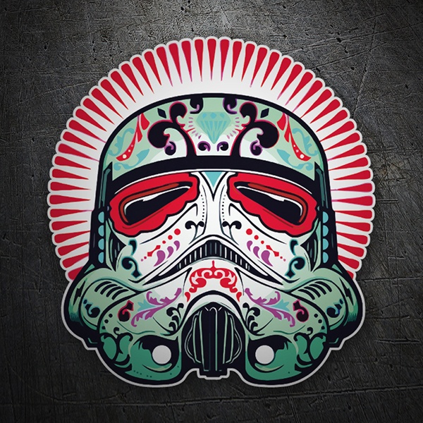 Pegatinas: Catrina Stormtrooper
