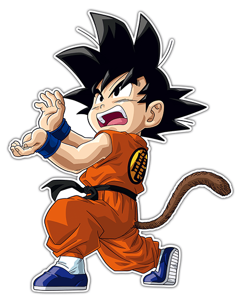 Pegatinas: Goku Onda Vital