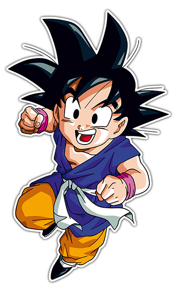 Pegatinas: Goku GT