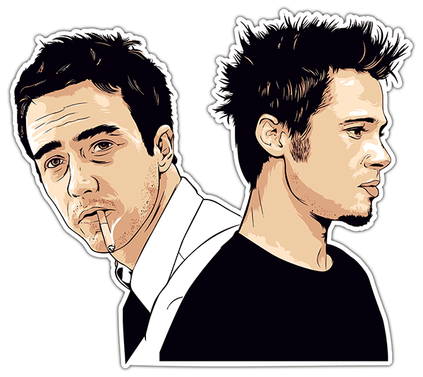 Pegatinas: Tyler Durden