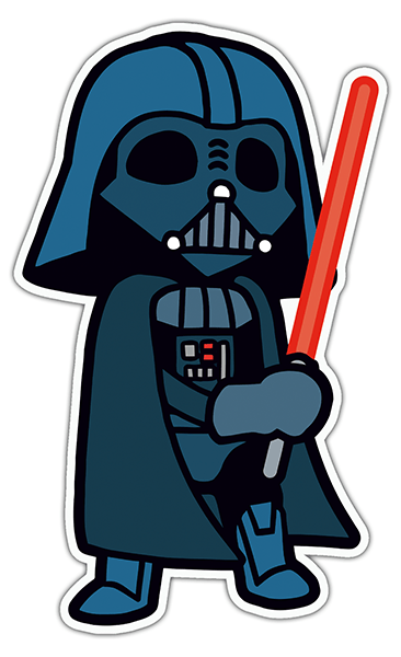 Pegatinas: Darth Vader Dibujo