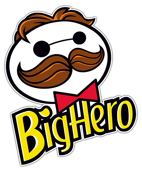 Pegatinas: Big Hero Pringles