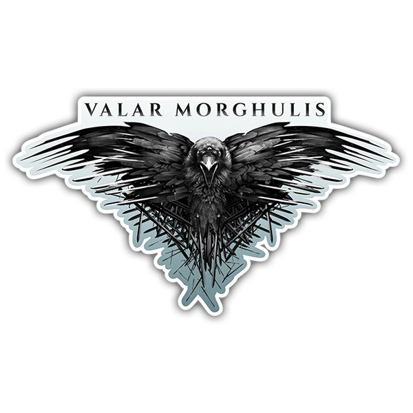 Vinilos Decorativos: Valar Morghulis - Juego de Tronos