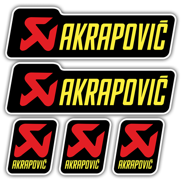 Pegatinas: Kit Akrapovic