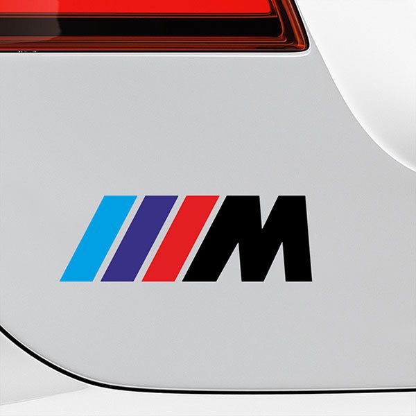 Pegatina BMW Serie M Negro