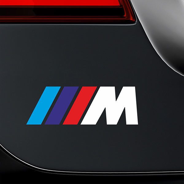 Pegatina BMW Serie M Blanco