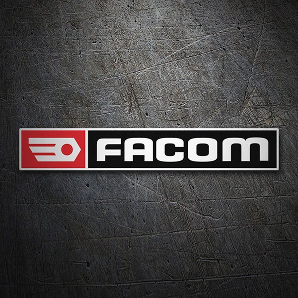 Pegatinas: Logo Facom