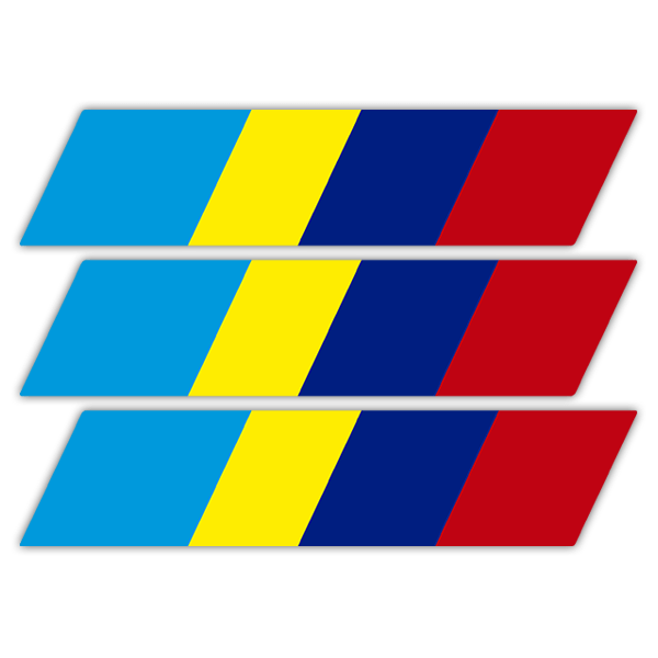 Pegatinas: Kit franjas Peugeot Sport