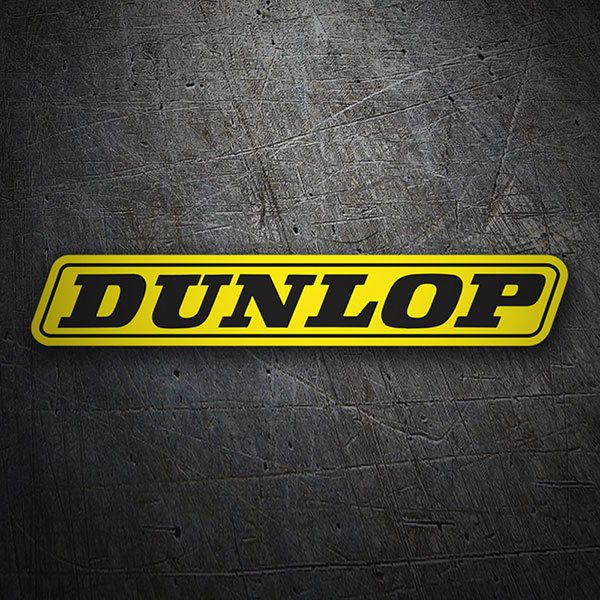 Pegatinas: Dunlop Tyres