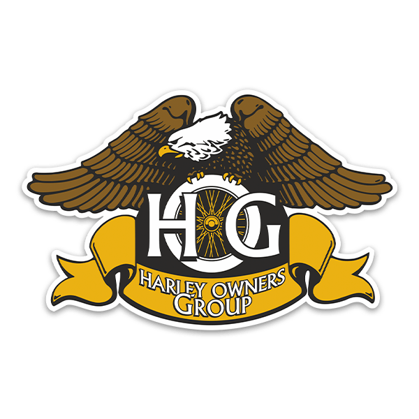 Pegatinas: Harley Owners Group