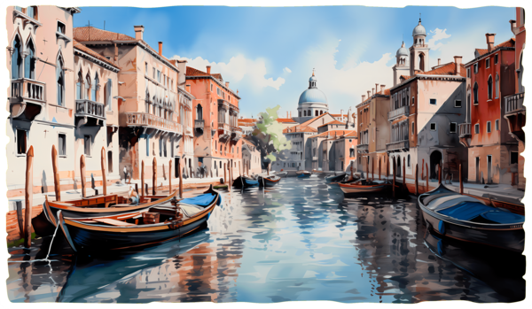 Vinilos Decorativos: Canal de Venecia