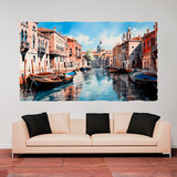 Vinilos Decorativos: Canal de Venecia 3