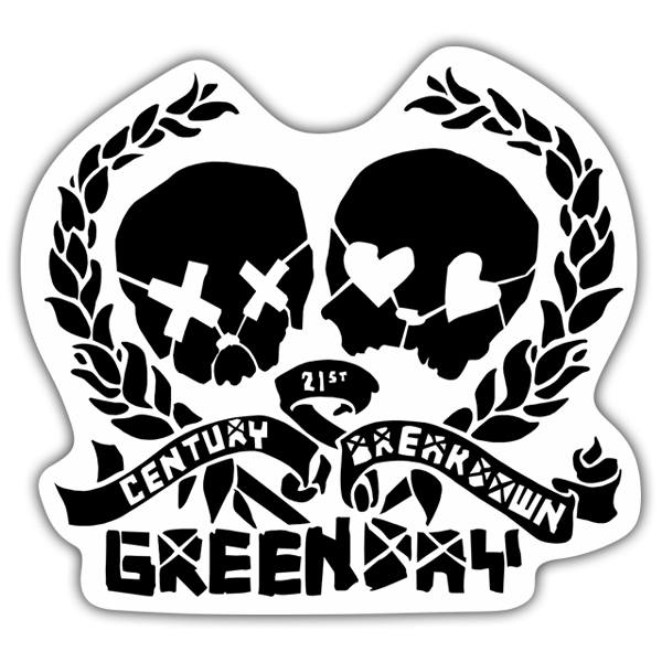 Pegatinas: Green Day Century Breakdown