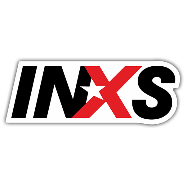 Pegatinas: INXS Logo