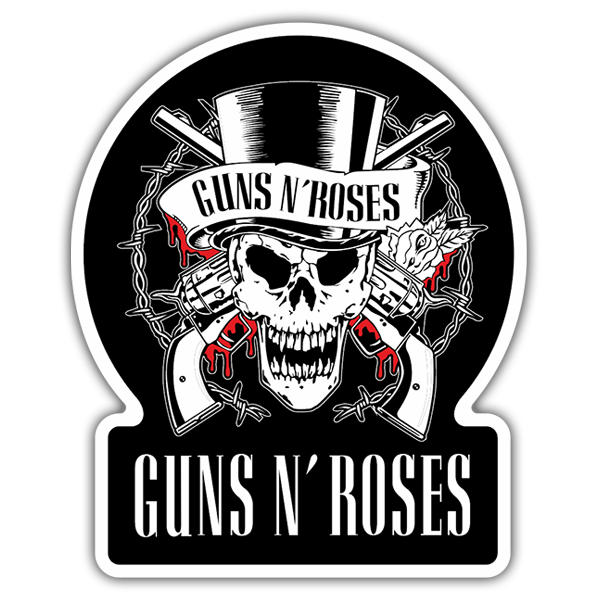 Pegatinas: Guns N' Roses Blood