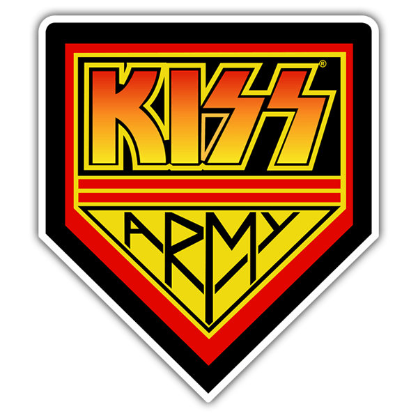 Pegatinas: Kiss Army