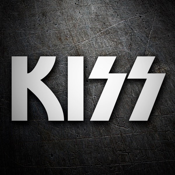 Pegatinas: Kiss Logo