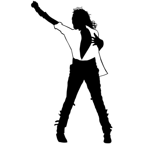 Pegatinas: Michael Jackson - Black or White