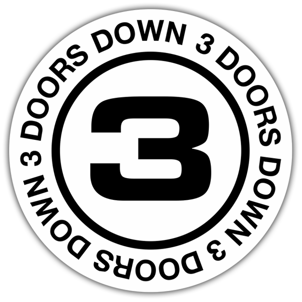Pegatinas: 3 Doors Down