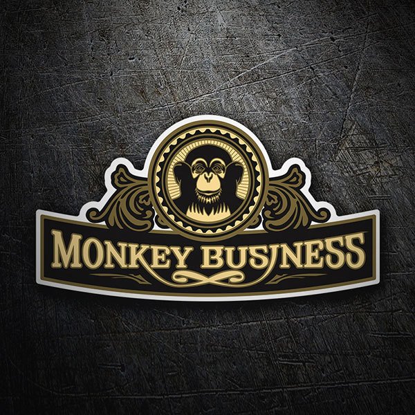 Pegatinas: The Black Eyed Peas - Monkey Business