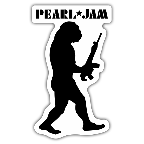 Pegatinas: Pearl Jam Desevolution