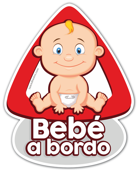 Pegatinas: Bebé a bordo