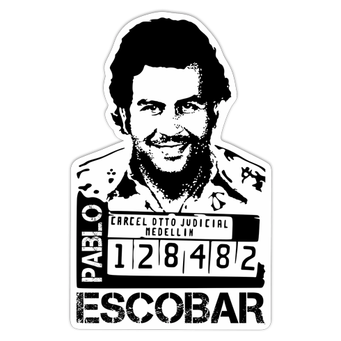 Vinilos Decorativos: Foto Pablo Escobar