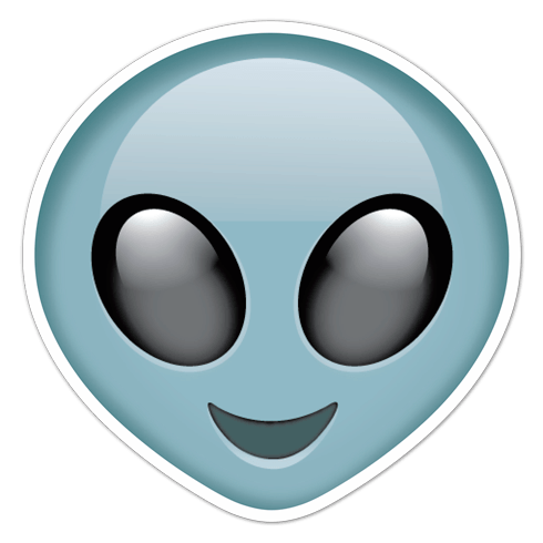 Pegatinas: Alien Extraterrestre