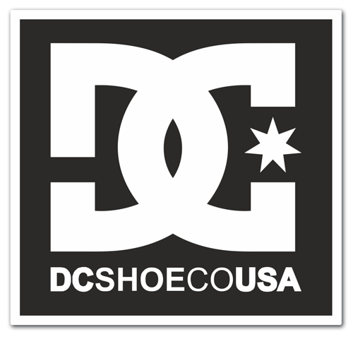 Pegatinas: DC SHOE CO USA