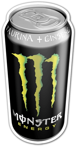 Pegatinas: Monster Energy Lata 2