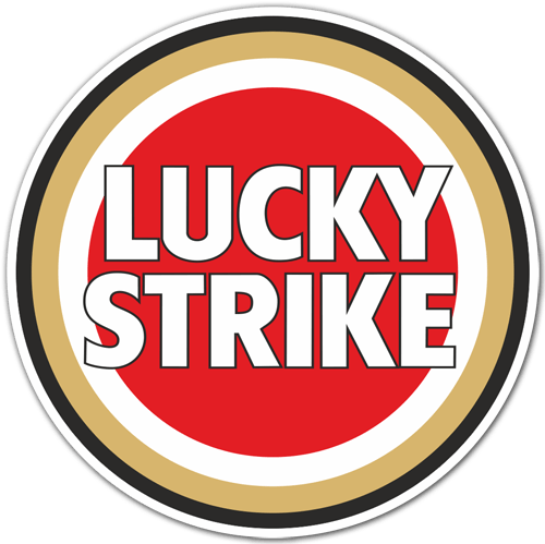 Pegatinas: Lucky Strike Color