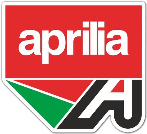 Pegatinas: Aprilia logo 2