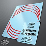Pegatinas: Bandas llantas MotoGP Yamaha MT 07 2