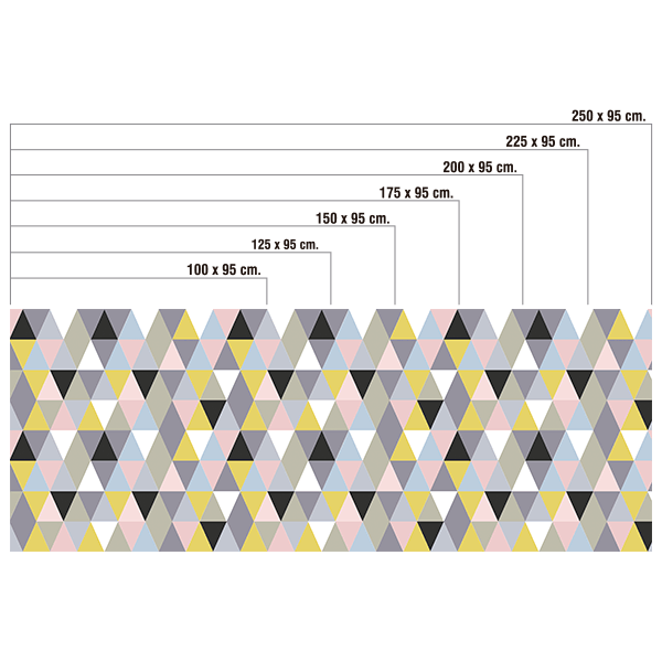 Vinilos Decorativos: Rombos y triángulos