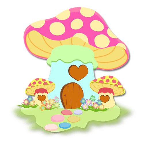 Vinilos Infantiles: Seta Rosa