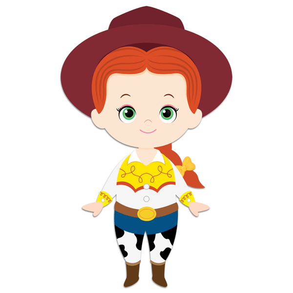 Vinilos Infantiles: La vaquera Jessie