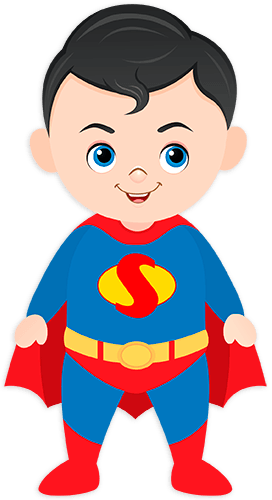 Vinilos Infantiles: Superman Bebé