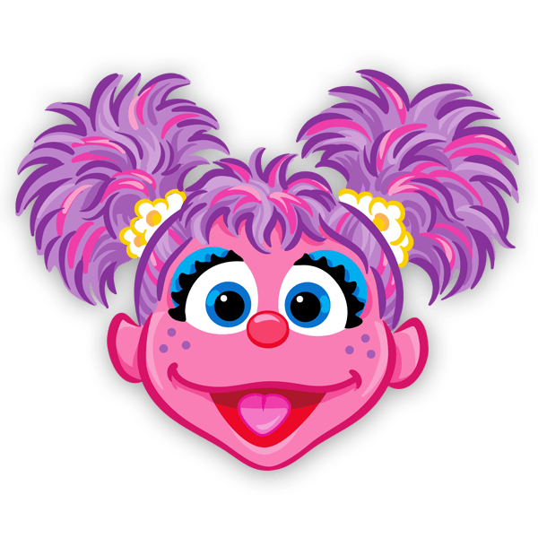 Vinilos Infantiles: Cabeza de Abby Cadabby