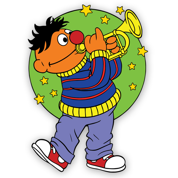 Vinilos Infantiles: Epi trompeta