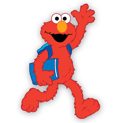 Vinilos Infantiles: Elmo va al colegio