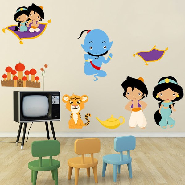 Vinilos Infantiles: Kit Aladdín