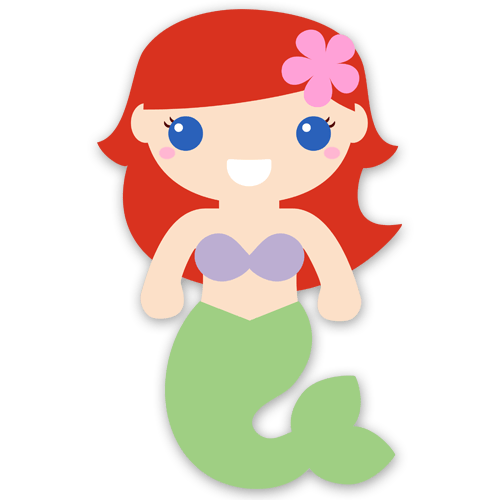 Vinilos Infantiles: Sirenita