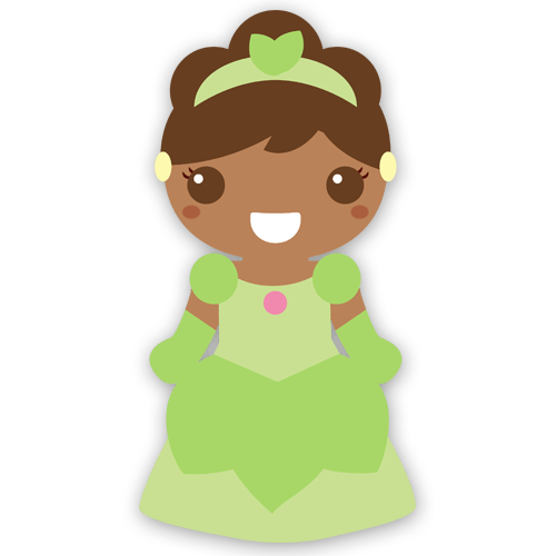 Vinilos Infantiles: Tiana