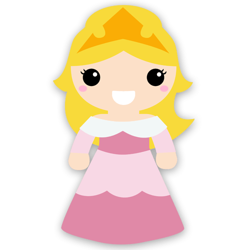 Vinilos Infantiles: Bella Durmiente
