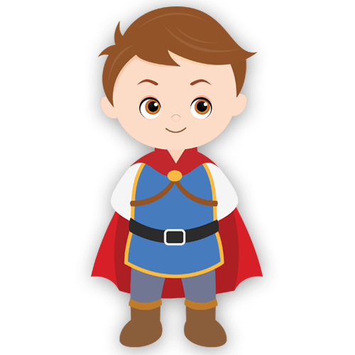 Vinilos Infantiles: Príncipe Blancanieves